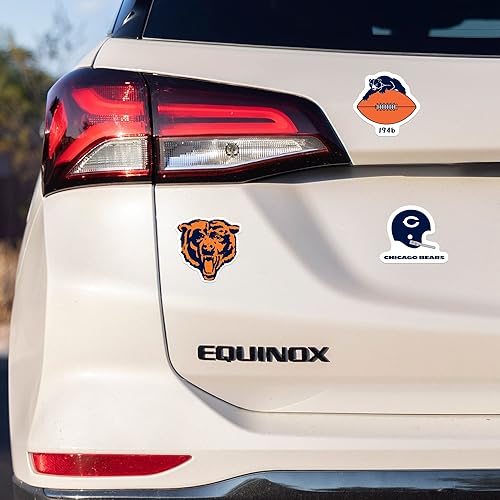 Miniatura 2 de Rico Industries NCAA - Juego de calcomanías retro de 3 piezas