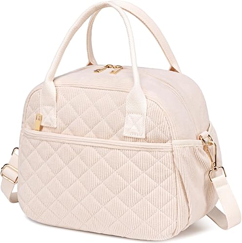 Miniatura 30 de CAMTOP Lonchera para mujer, bolsa de almuerzo aislada, lonchera con hielera térmica, a prueba de fugas, con diseño acolchado, bolsa de almuerzo Todo