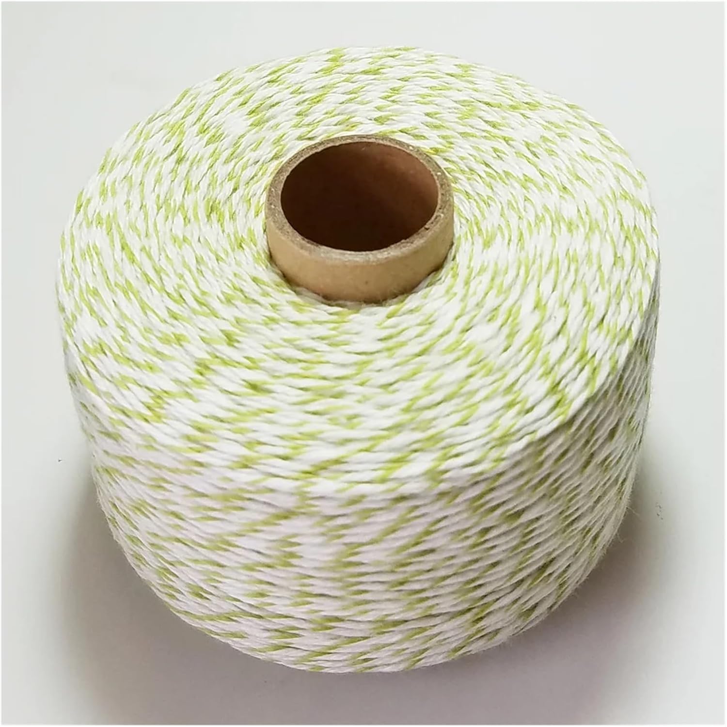 4 Color Cotton Rope 100m roll Thin Rope Thin Rope for Party Wedding Decoration Accessories DIY(Yellow)