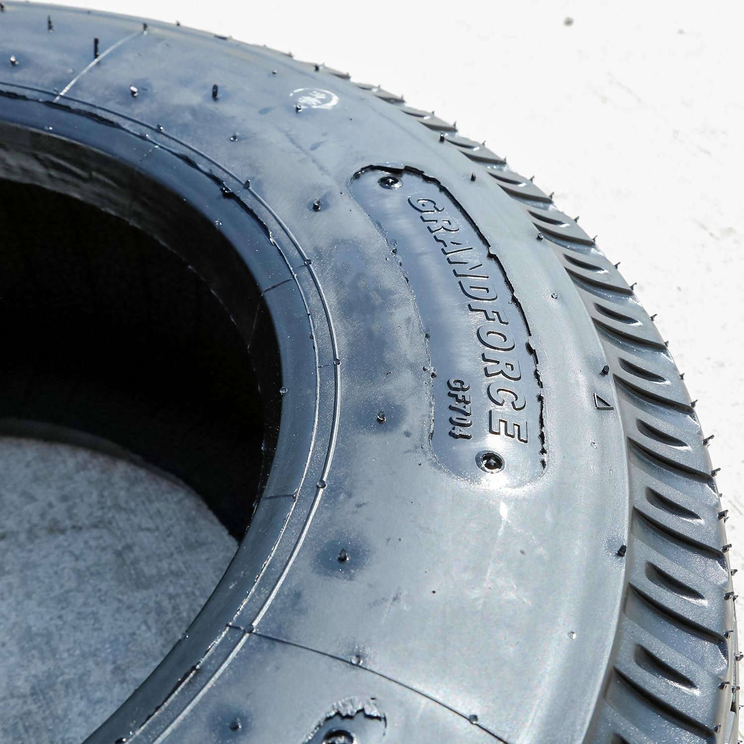 Grandforce GF704 Premium Mobile Home Trailer Tire-ST8-14.5 8X14.5 Load Range G LRG 14-Ply BSW Black Side Wall