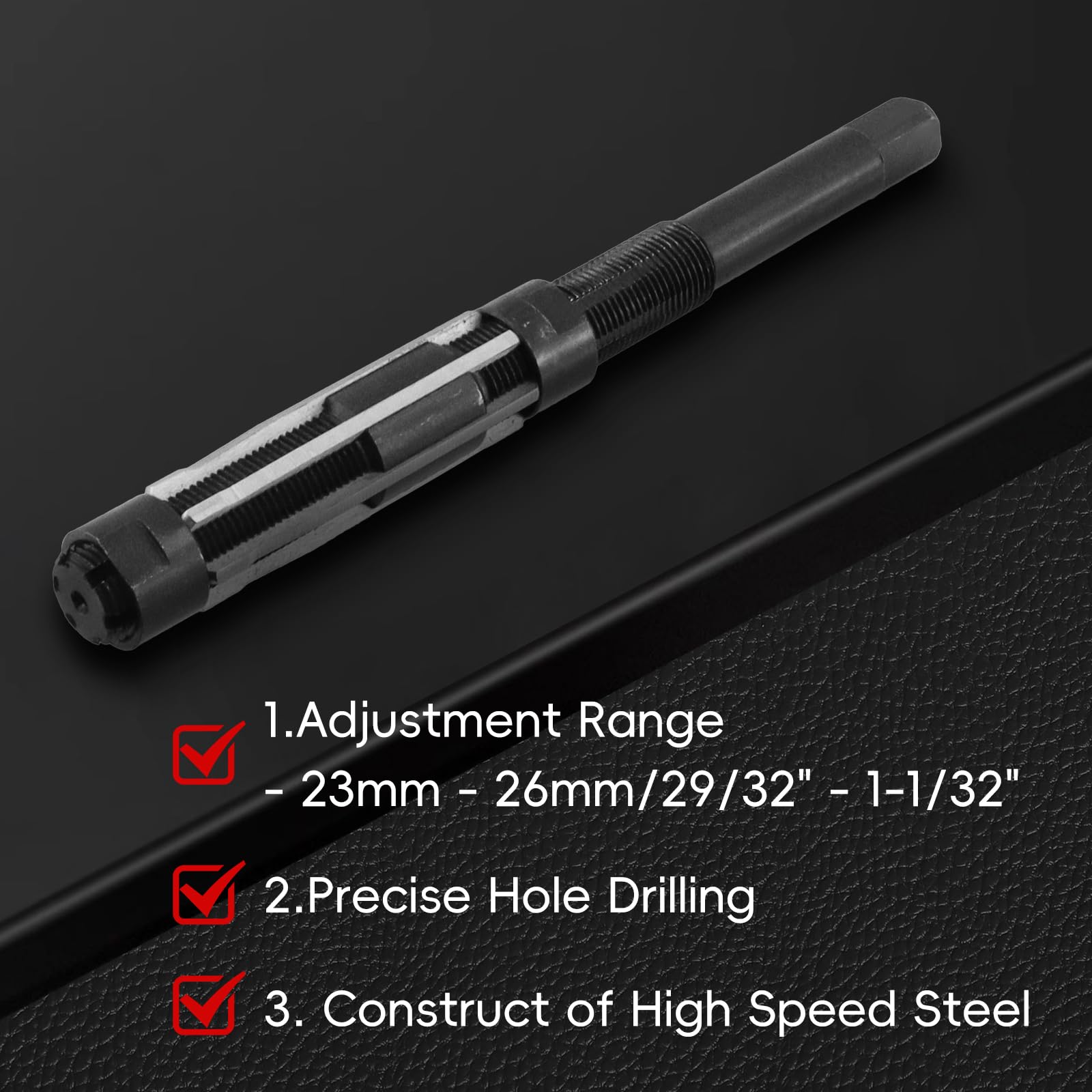 Adjustable Hand Reamer - Precise Hole Sizing -4 Adjustable Hand Reamer - Precise Hole Sizing -4