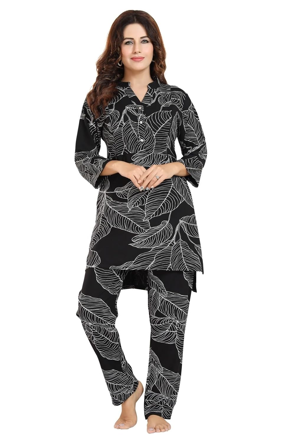 Fabme Women Pajama Top