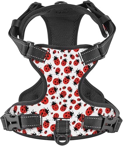 Miniatura 8 de Arnés para perros pequeños con correa sin tirones, 2 clips para correa, ajustable, suave, fresco, billar, piscina, bola, para perro, juego de