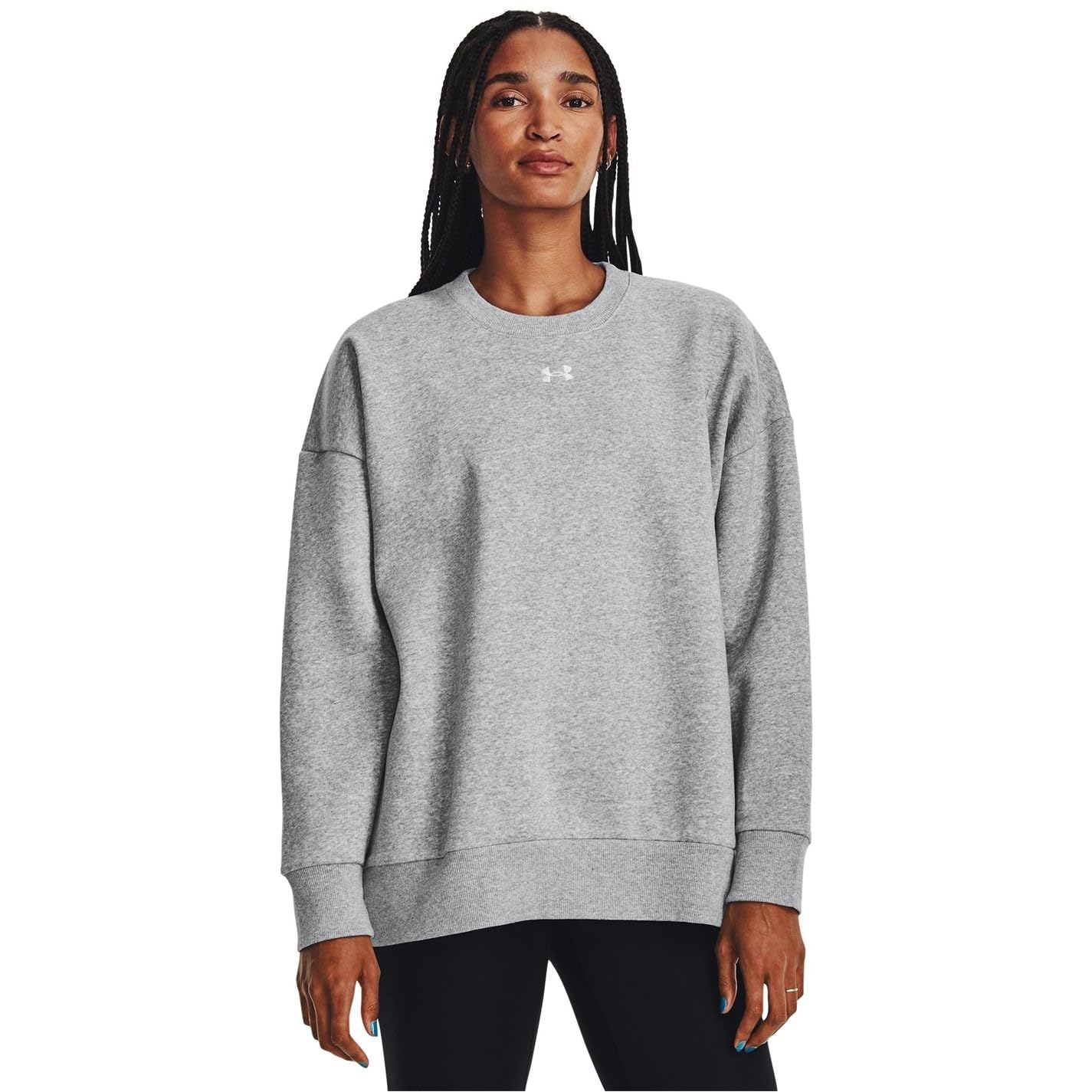 Under Armour Rival Polaire Surdimensionnée Sweat-Shirt Femme