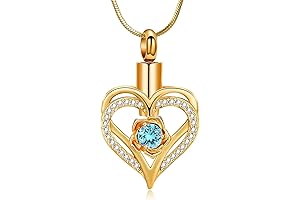 Golden Light Remembrance: Heartfelt Cremation Jewelry for Cherished Memories