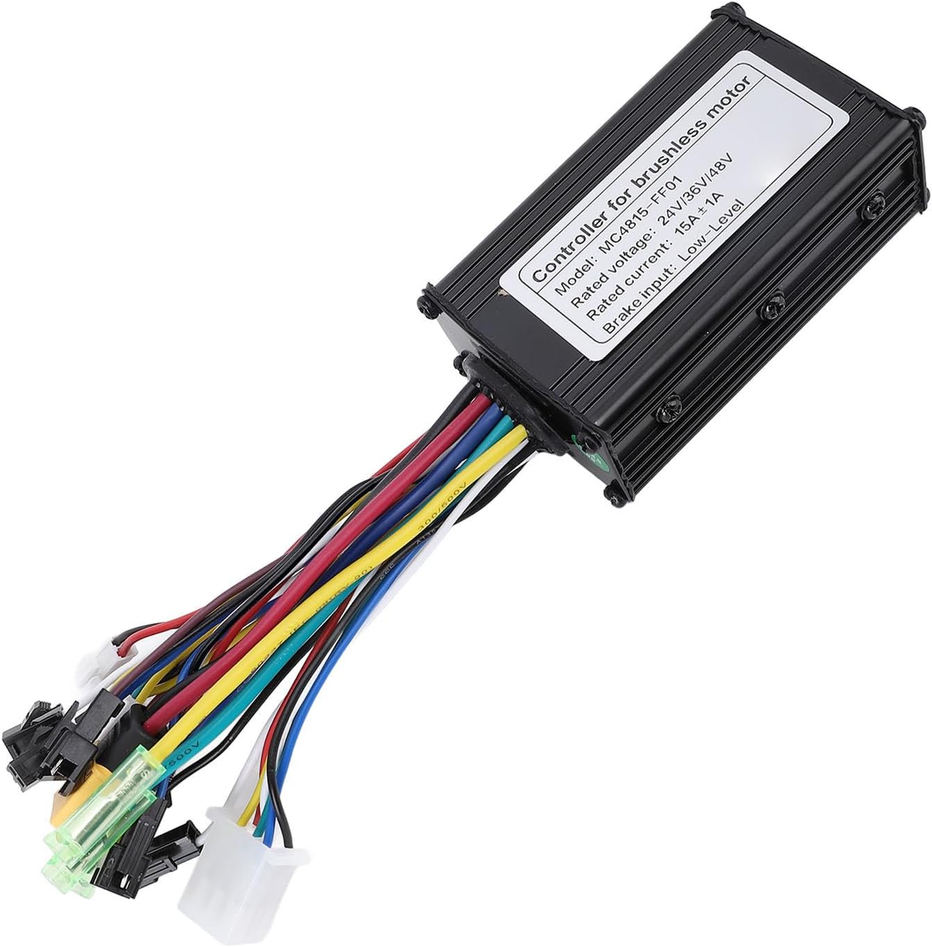 36V 48V 15A Electric Bike Controller Kit, Brushless Motor Controller with LCD Display Control Panel, Sine Wave Electric Scooter Speed Controllers, Ideal for E Bike Accessories