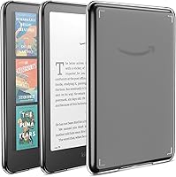 Vista 27 de MoKo Funda para Kindle Paperwhite de 6.8" (11ª generación-2021) y Kindle Paperwhite Signature Edition, ultra transparente, suave, flexible