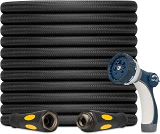 TheFitLife 100 FT Garden Hose, Lightweight, No Kinking and Non-Expandable