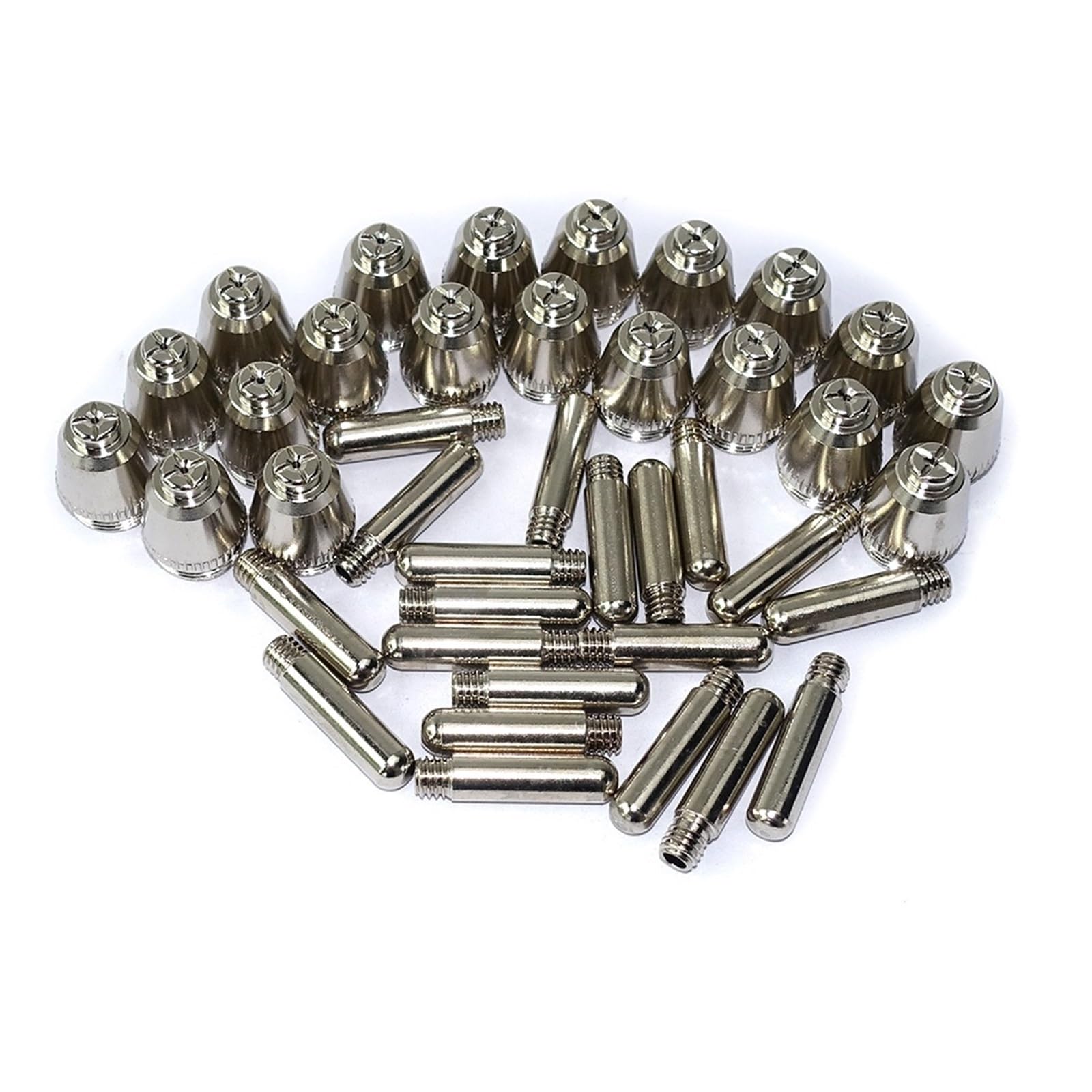 Maryear Professional Version Plasma Cutter Consumable 40Pcs Professional Ag60 Plasma Cutting Torch Tips Sg55 P60 Electrodes Nozzles For 60A(Professional Version)