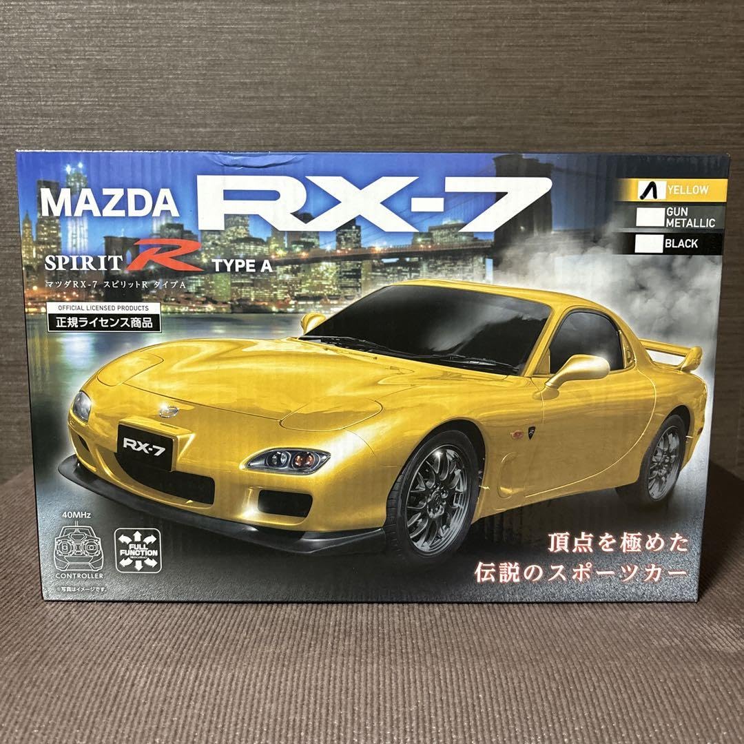 MAZDA RX-7 SPIRIT type A のラジコン 3色セット ラジコン ミニカー MAZDA RX-7 SPIRIT-R TYPE-A 赤 - メルカリ