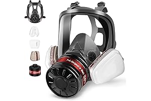 Full Face Gas Mask for Chemical and Nuclear Emergencies