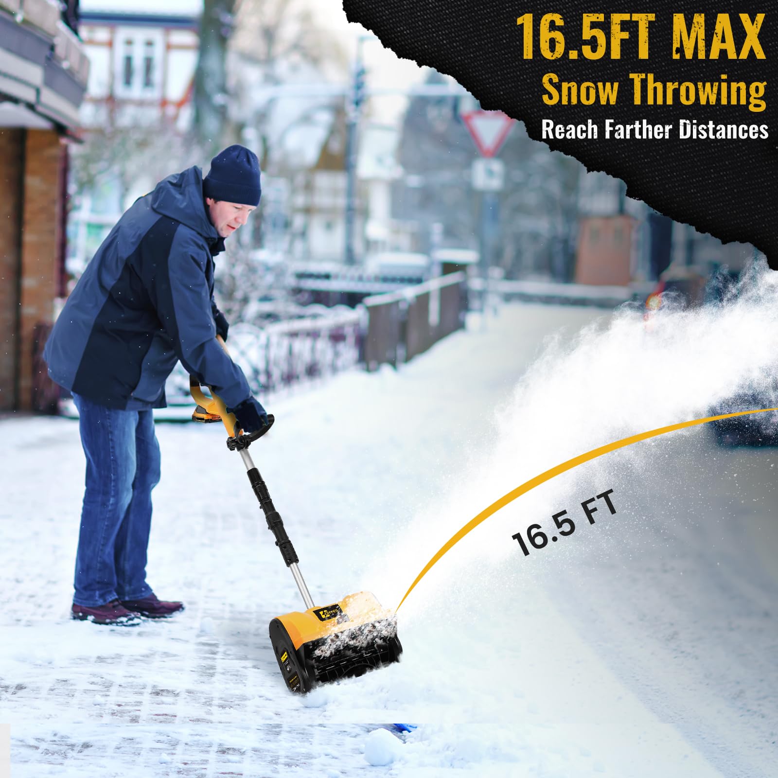 Dewalt Snow Mower Home Depot DEWALT 21-inch 208 Cc E-Gov Electric - Main Image