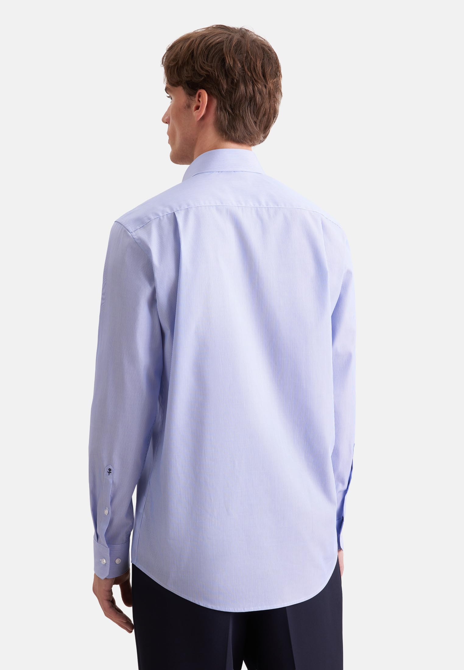 Seidensticker Regular Fit Langarm Business Hemd Camicia da Lavoro Uomo