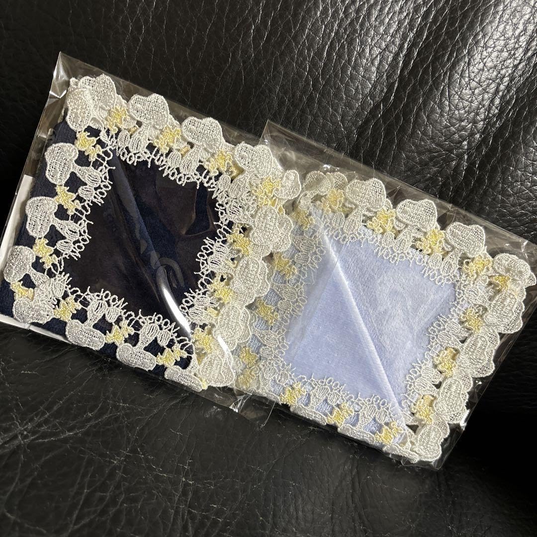 Amazon.co.jp: 近沢レース ネイビーとライトブルー 新 タオル