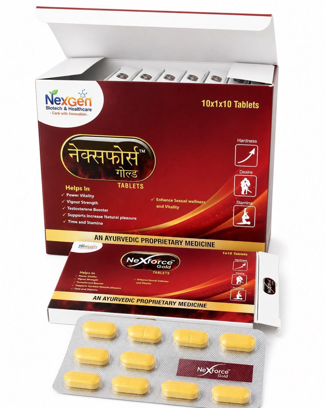 Ayurvedic Vitality & Wellness Tablt for Men | Stamina, Energy & Performance Support | Herbal Supplement Tablt | Pack of 10 Tablt-image-31