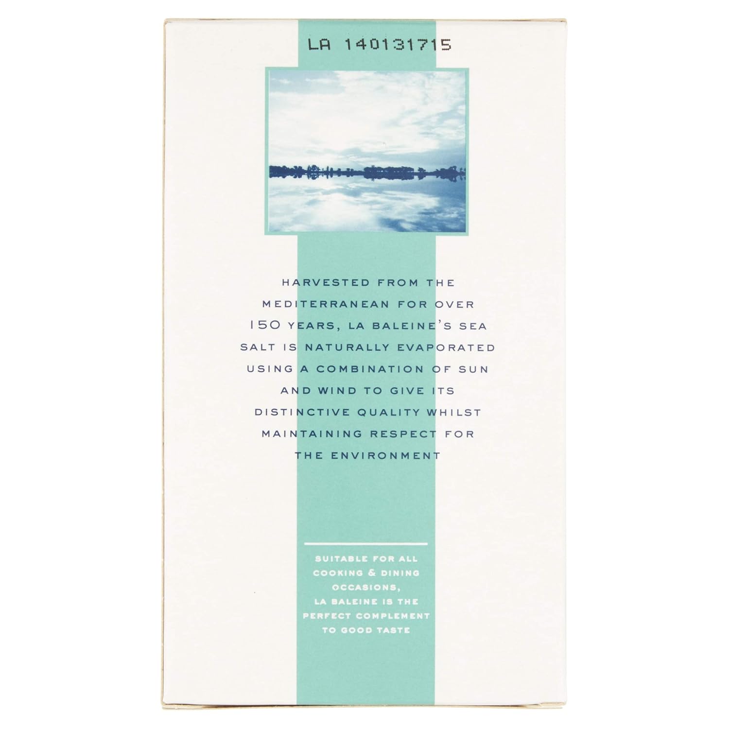La Baleine Salt, Coarse Sea Salt Box for Cooking and Seasoning, Ideal for Salt Grinders, 450g