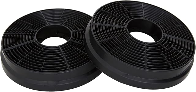 Cookology CF100 Recirculating Filters, Carbon Charcoal Filters for Cookology Cooker Hoods