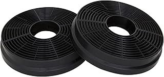 Cookology CF100 Recirculating Filters, Carbon Charcoal Filters for Cookology Cooker Hoods