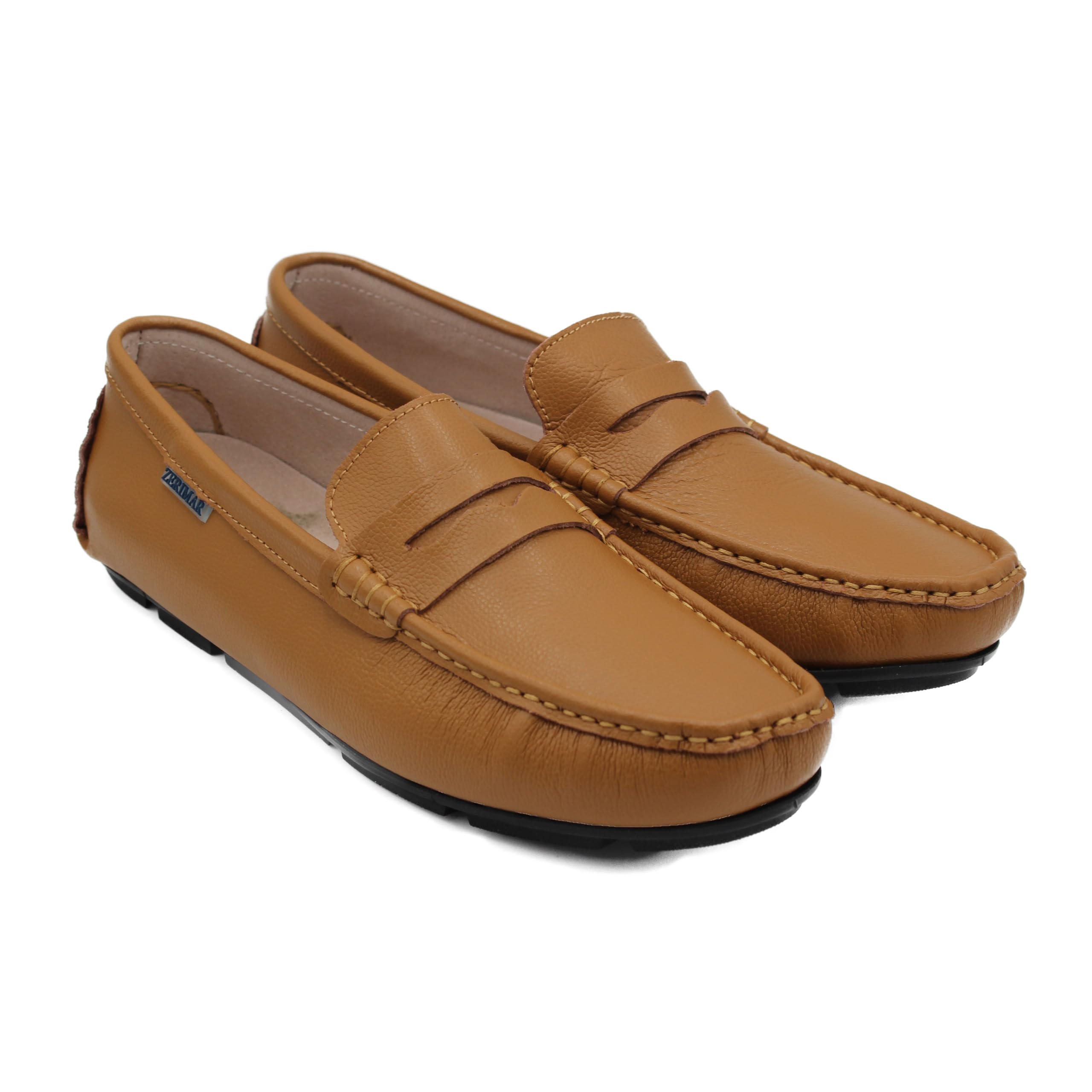 Zerimar Mocasines Hombre - Mocasines Hombre Piel - Mocasines Hombre Cuero - Mocasines Loafer Hombre - Mocasines Loafer Casuales - Zapatos Hombre