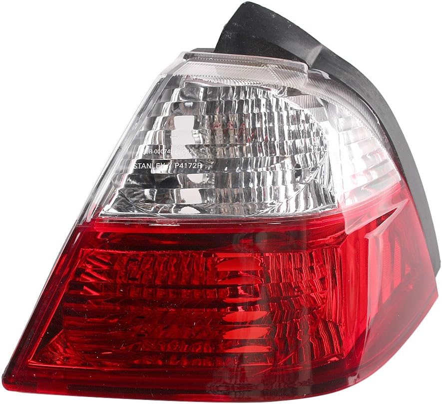 Mallofusa Motorcycle Taillight Rear Tail Lamp Cover Housing Shell Replacement Compatible for Honda GoldWing GL1800 2001 2002 2003 2004 2005