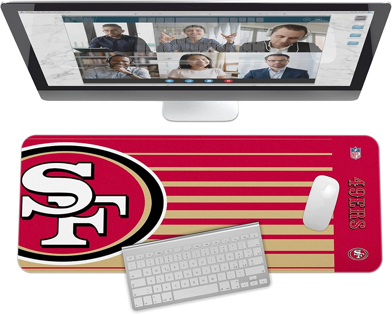 SOAR NFL Desk Mat V.2, San Francisco 49ers Sports & Outdoors