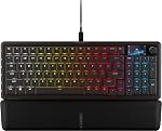 CORSAIR VANGUARD 96 Wired Mechanical RGB Gaming Keyboard – QWERTY US, 96% Layout, MLX Quantum Linear Switches, 8000Hz Hyper-Polling, Virtual Stream Deck, SOCD Flashtap – Black