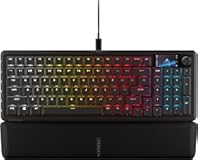 Corsair Vanguard 96 Wired Mechanical Gaming Keyboard – 96% Layout, MLX Plasma Linear Switches, 8000Hz Polling, LCD Display, Virtual Stream Deck, G-Keys, SOCD Flashtap, QWERTY US – Black