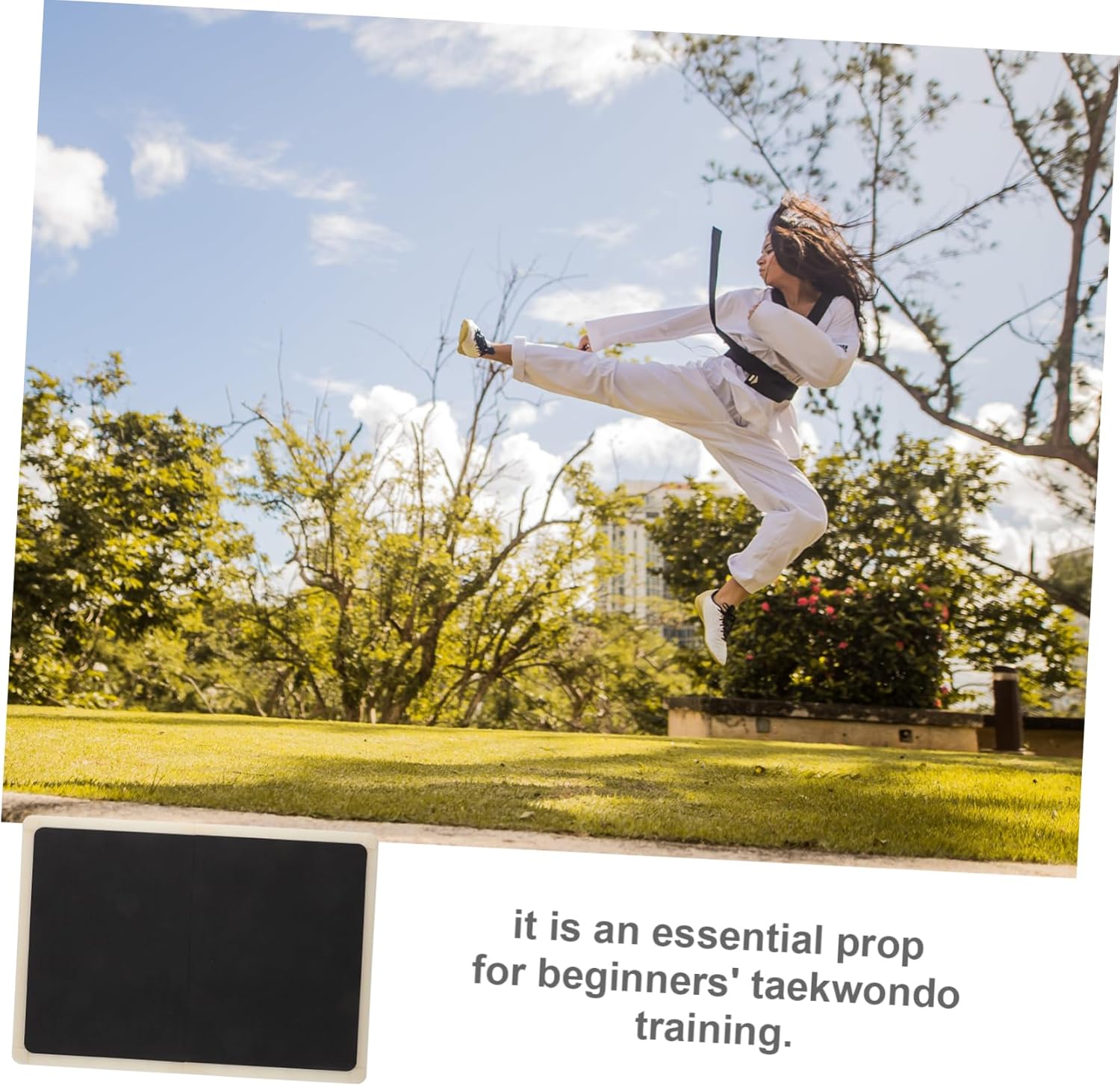 110kg Professional Reusable Taekwondo Board for Beginners Thick Breaking Board for Karate Practice for Home Gym Training Supports up