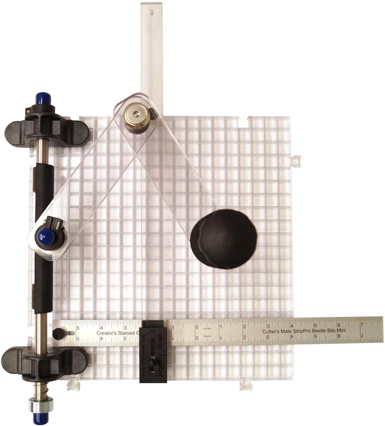 Delphi Glass Cutter's Mate Mini Starter Kit | Includes Waffle Grid 2 Pack