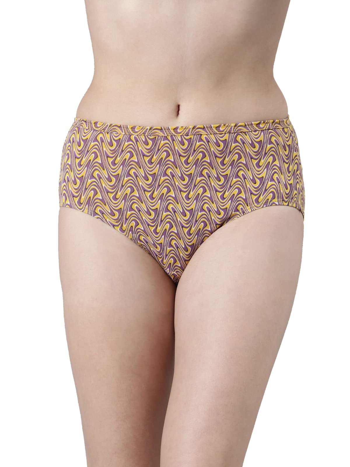 Women Premium Micro Modal Illusion Print Hipster-image-18