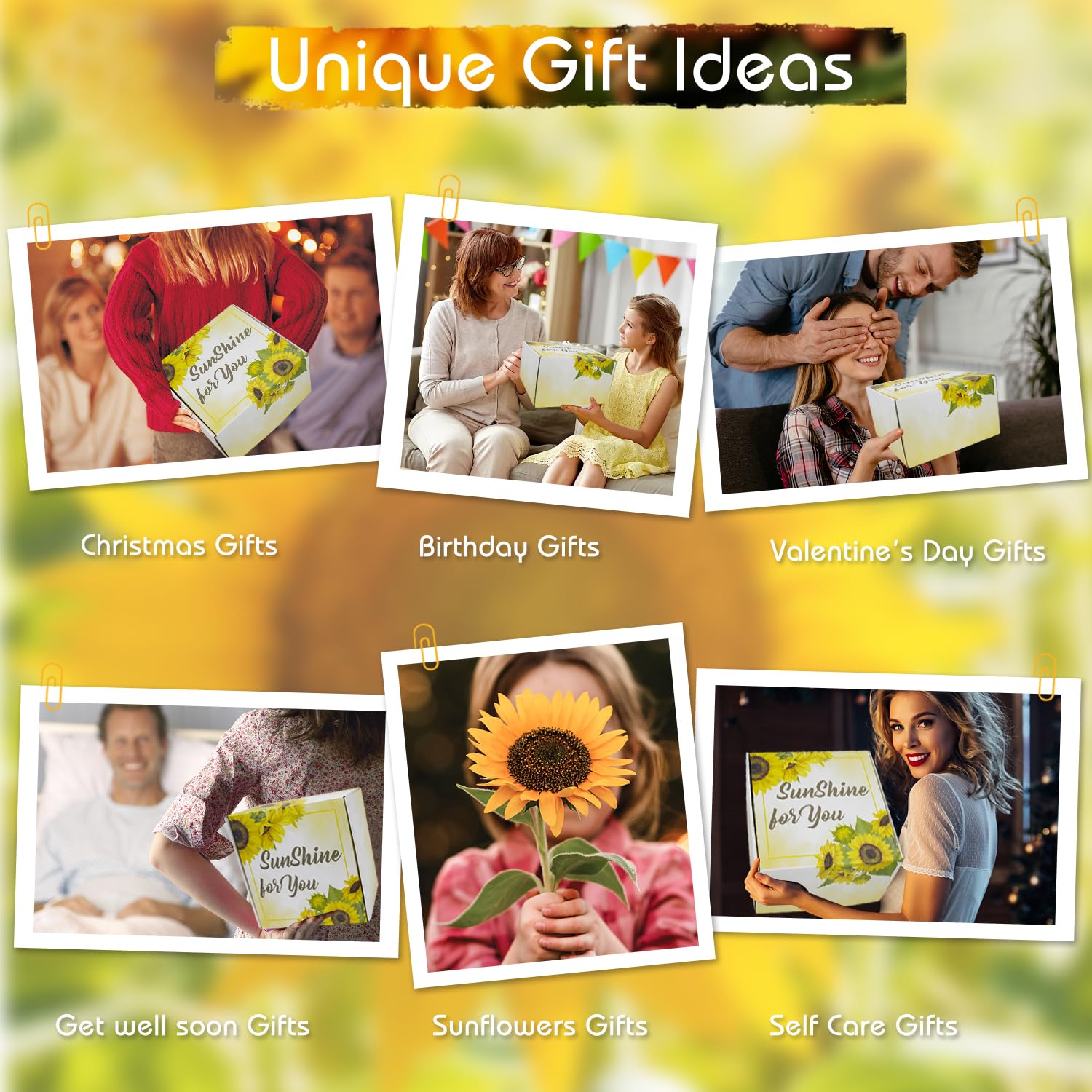 Sunflower Gift Box - Brighten Someone's Day -8