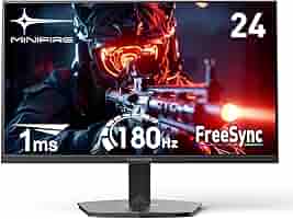 Minifire 24” Gaming Monitor | 180Hz MINIFIRE MFG24F4 Monitor - 24