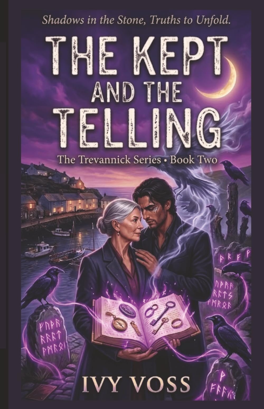 The Kept and the Telling: A Midlife Paranormal Romance: The Trevannick Series, Book 2