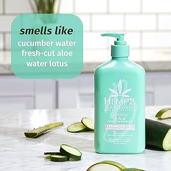 Amazon.com : Hempz Body Lotion - Cucumber & Aloe Herbal Limited