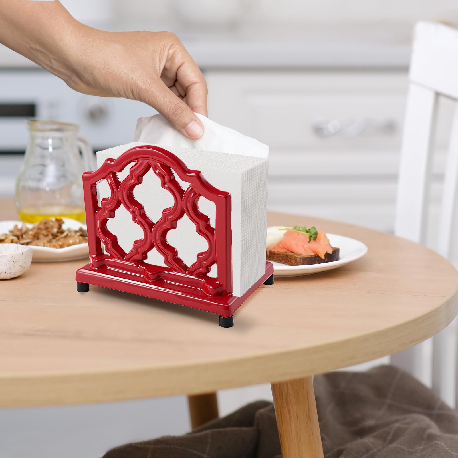 Amazon.co.jp: ヴィンテージ鋳鉄用ナプキンホルダーキッチン