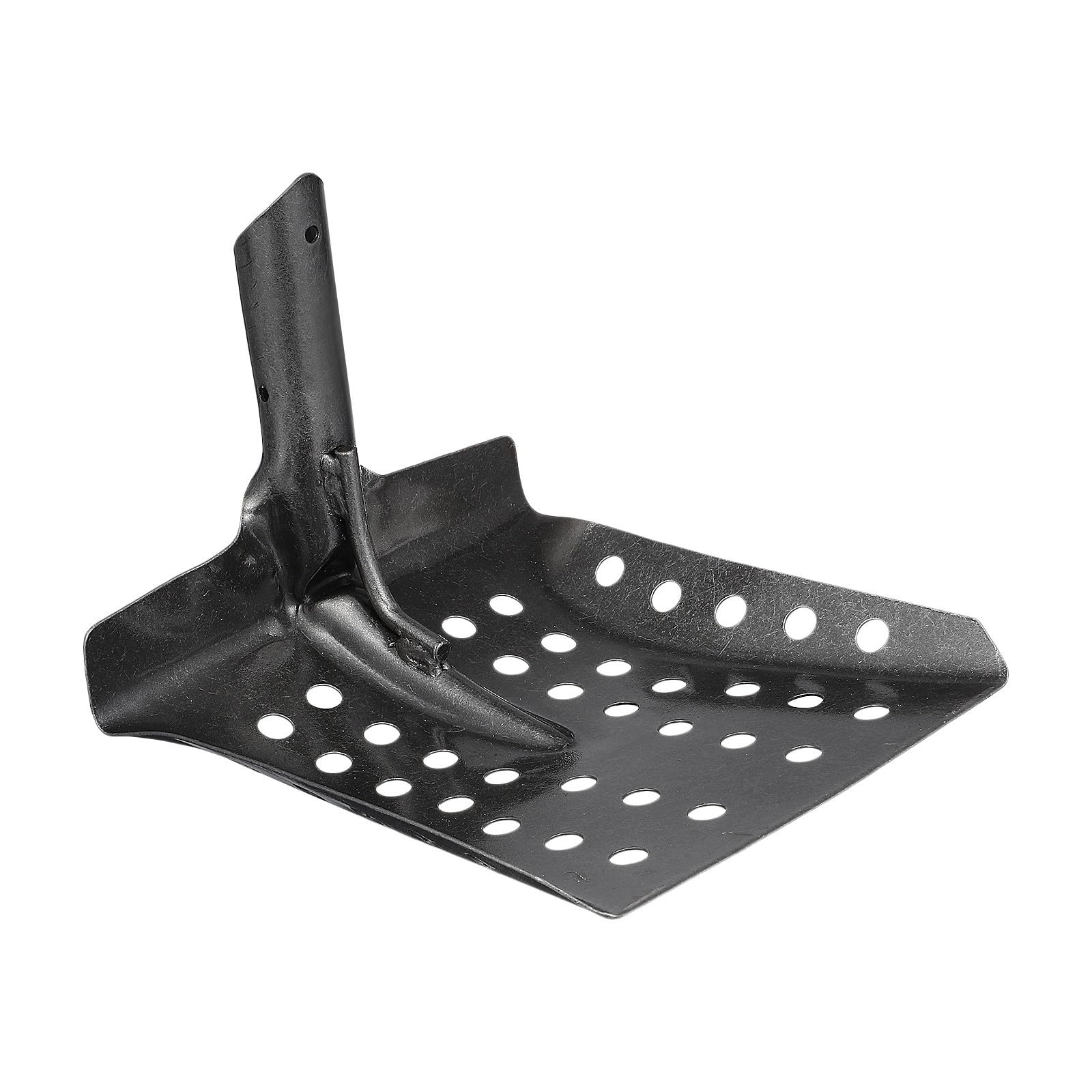 Pelle à Tamiser La Boue De Drainage Argent en Métal Perforée pour Drains Égouts Nettoyage De Fossés Outil Multifonction pour Jardin