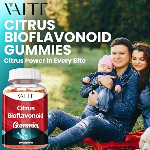 Citrus Bioflavonoid Complex Supplement 1000mg – Antioxidant & Wellness Gummies with Plant-Based Bio-Flavonoids – Sugar-Free, Chewable Formula, Non-GMO, Gluten-Free, Soy-Free – 60 Vegan Chews - Thumbnail 6