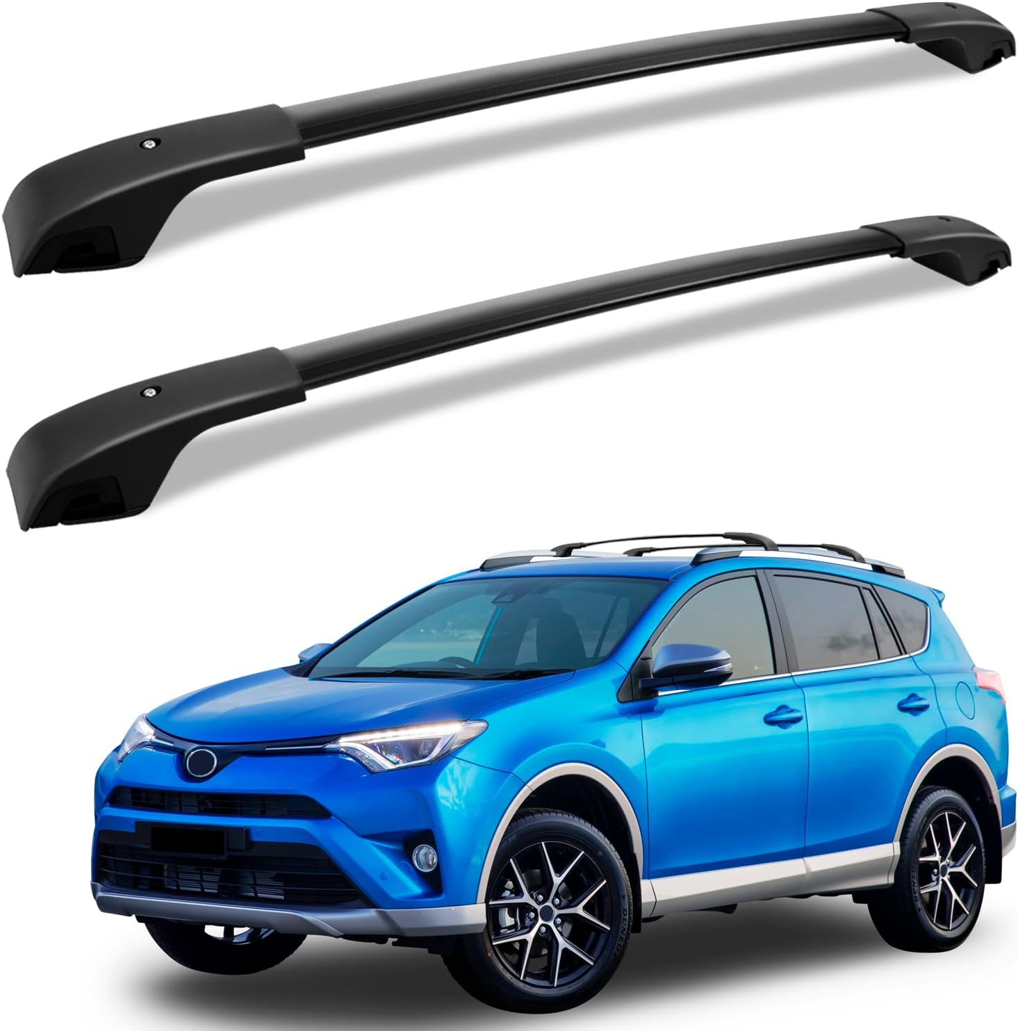 KINGGERI Roof Racks Cross Bars Replacement for Toyota RAV4 20132018