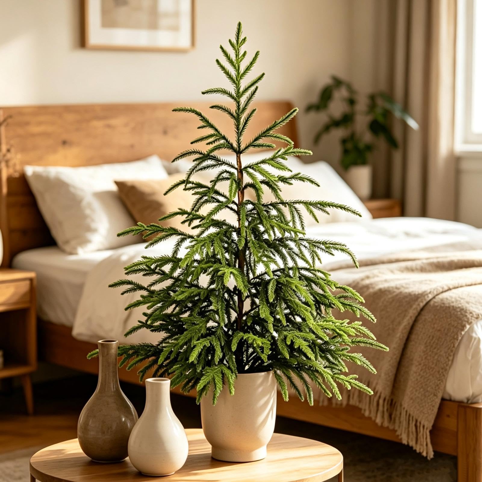 Alberi di Natale artificiali per esterni, 62 cm, verde natalizio
