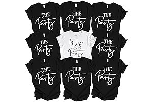Wife of the Party & The Party Matching Bachelorette Shirts