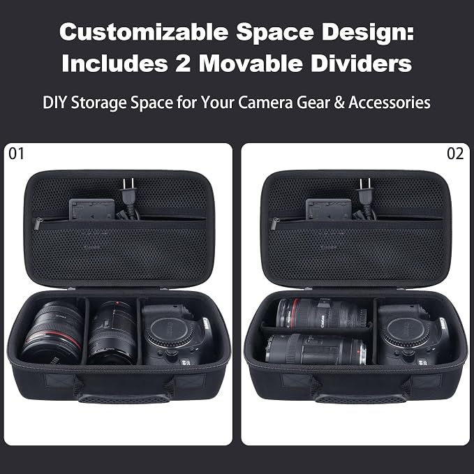 Funda rígida para cámara Canon EOS Rebel T7 y compatibles miniatura 6