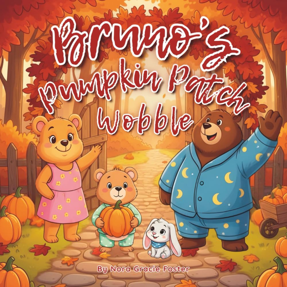 Bruno's Pumpkin Patch Wobble: A Gentle Calming Story for Children Ages 3–5 About Big Feelings and Mindfulness (Bruno’s Cozy Moments Collection)