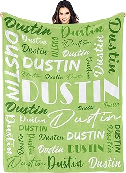 Personalized Blankets for Kids with Names Customized Blankets with Name for Adult Custom Blanket Gift for Birthday Christmas Valentines Day Gift