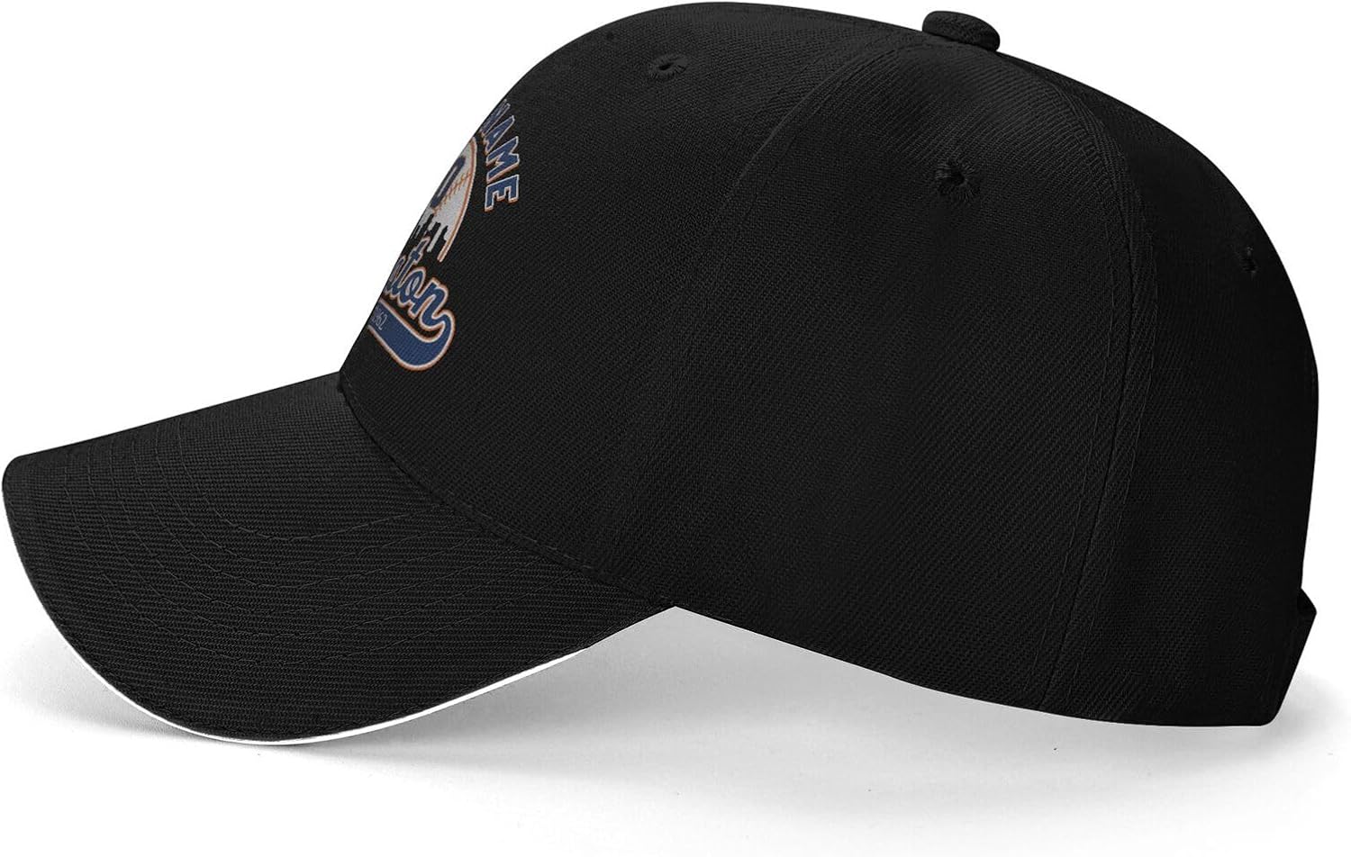 Custom Baseball Cap Adjustable Snapback Hat Dad Hat Personalized Custom Baseball City Style Snapback Caps