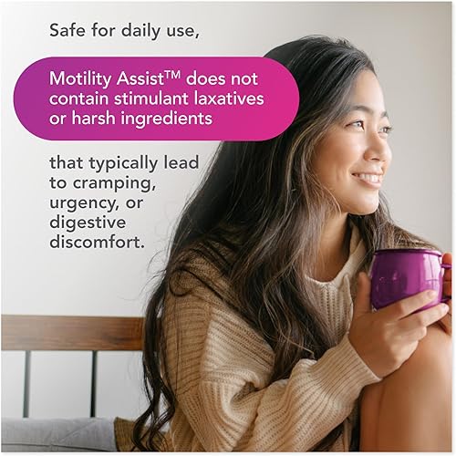 Miniatura 4 de Biocidin Motility Assist - Suplemento y activador de la motilidad intestinal - Fórmula de regularidad para la salud intestinal con digexina - No