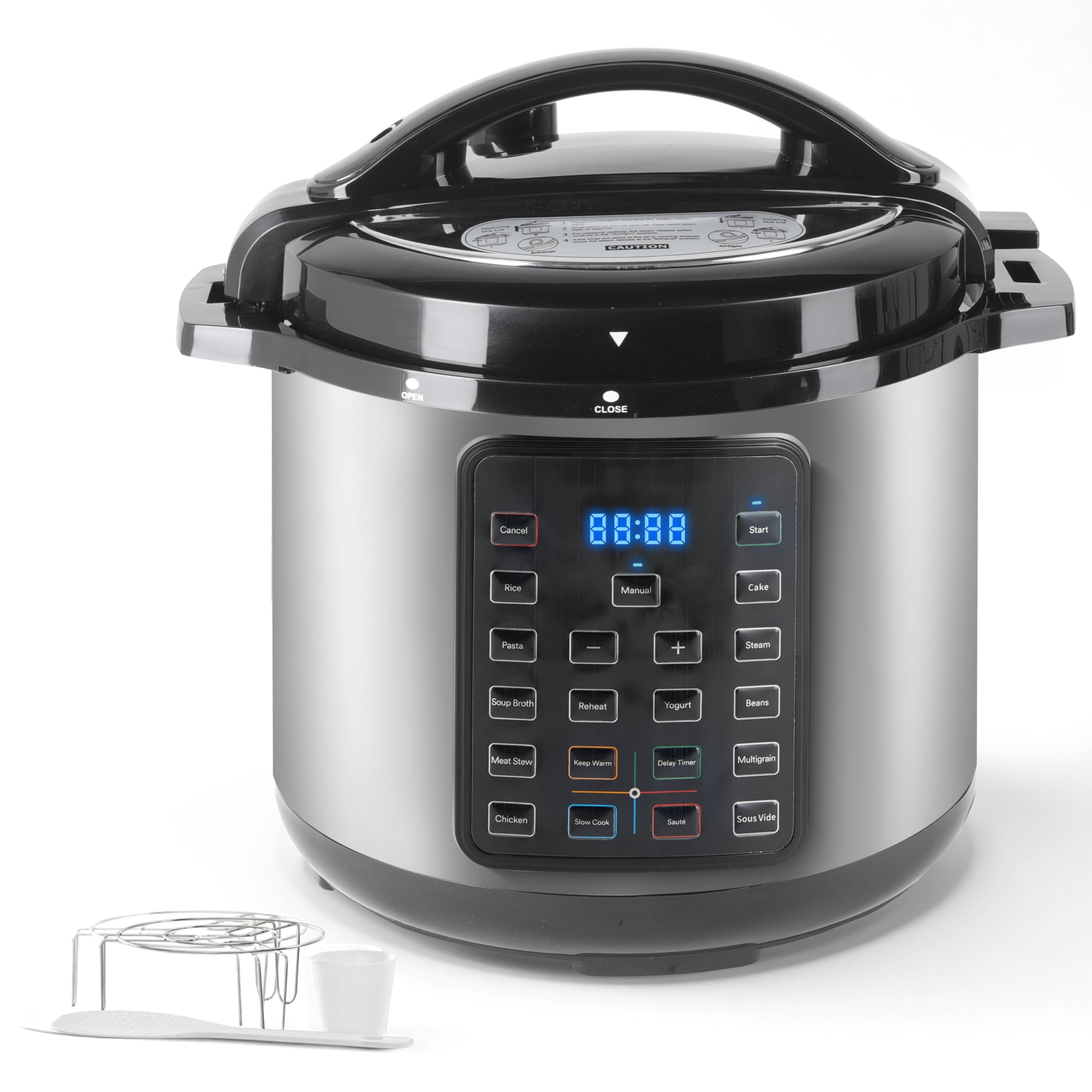 HealSmart 16-in-1 Multi Electric Pressure Cooker,