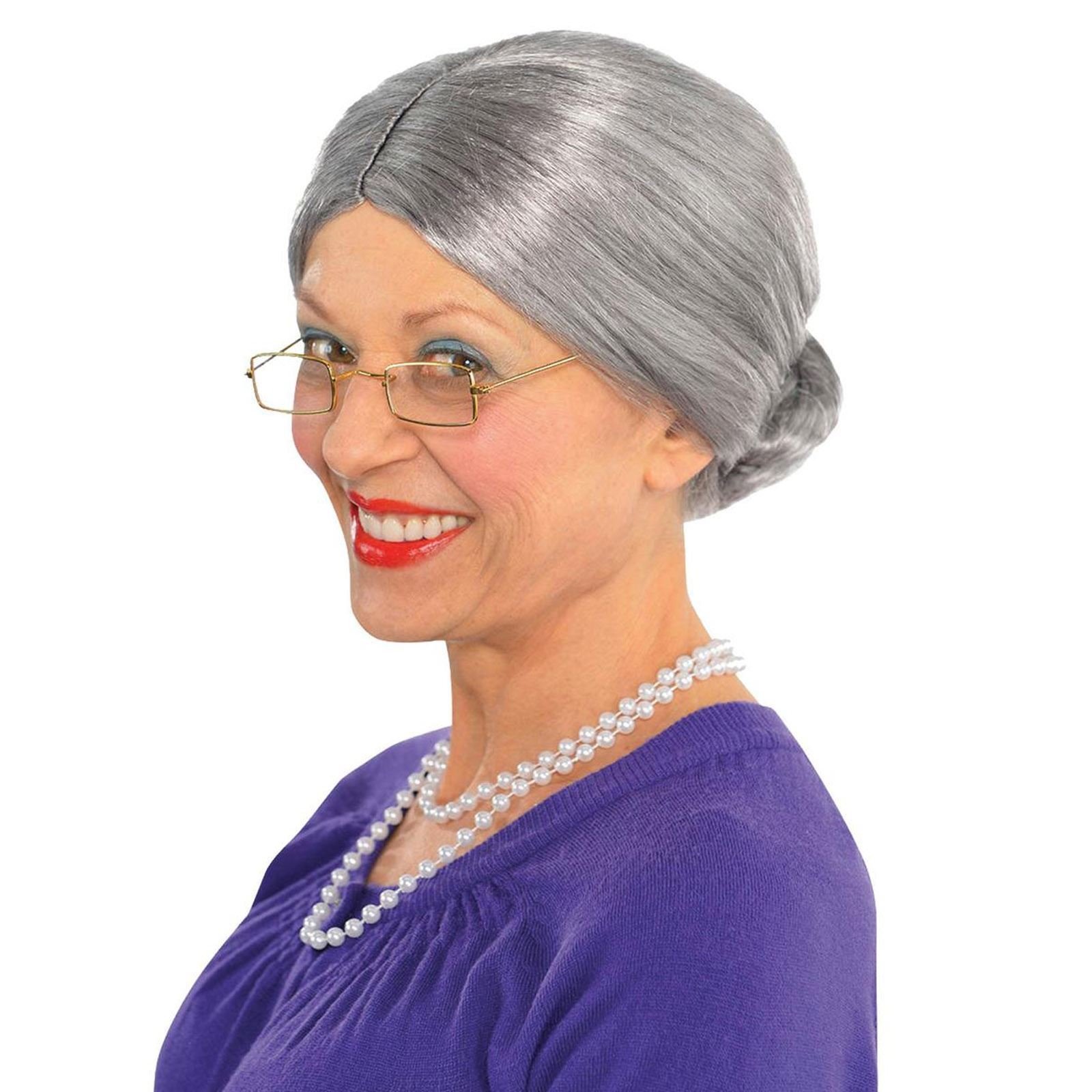 open lace back dress Inflatable Old Lady Costume  Bodysocks UK