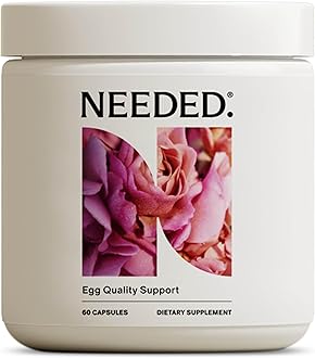 Egg Quality Support - Optimally Formulated Antioxidants Supplement for Egg Quality - Fertility Support - Fertility Supplement for Women - 60 Capsules - 30 Day Supply