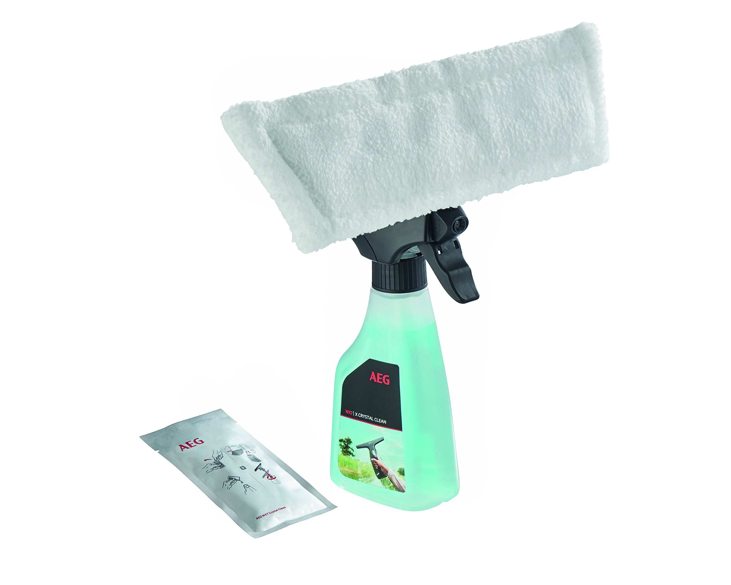 AEG ABTB 01 Lot de 3 flacons pulvérisateurs pour nettoyeur de vitres WX7