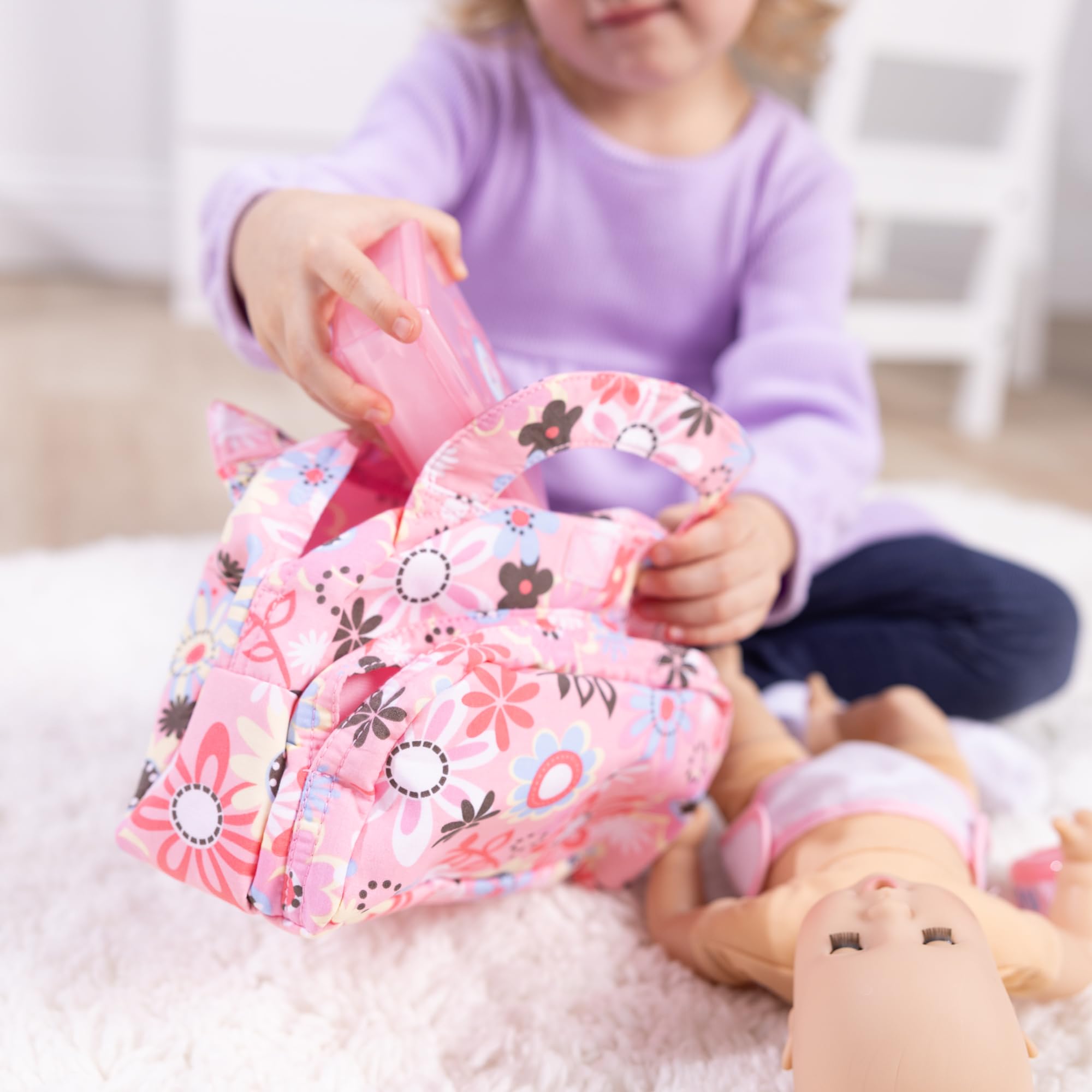 Melissa & Doug 4889 Doll Nappy Bag Set (Only)